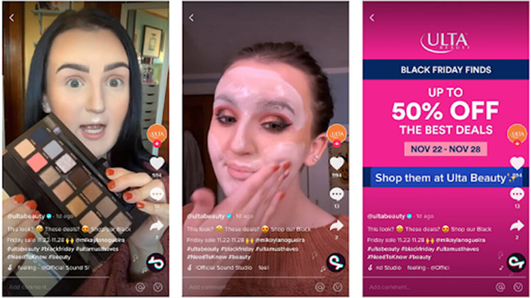 Black Friday TikTok Ulta Beauty