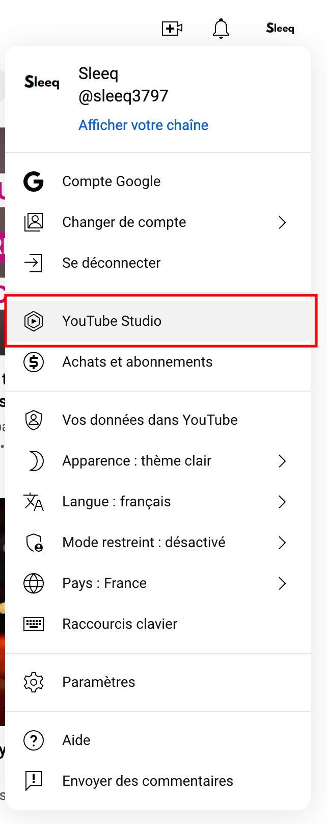 YouTube Studio