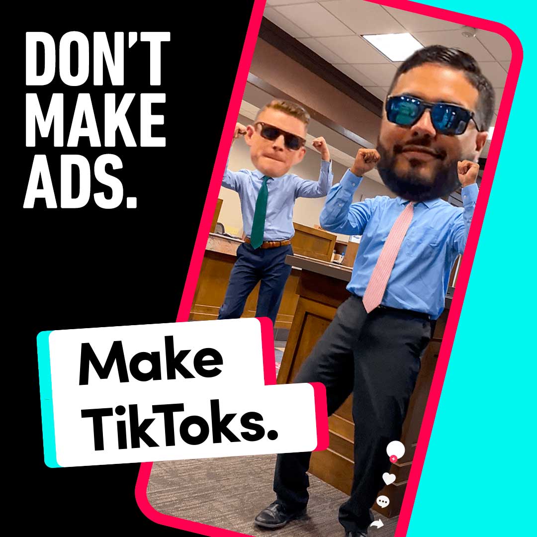 format publicitaire tiktok