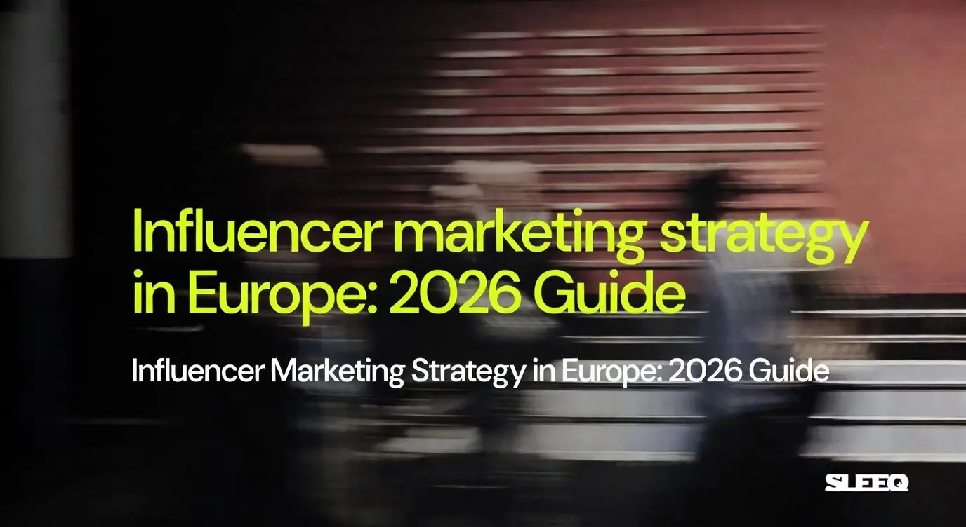 influencer strategy in Europe