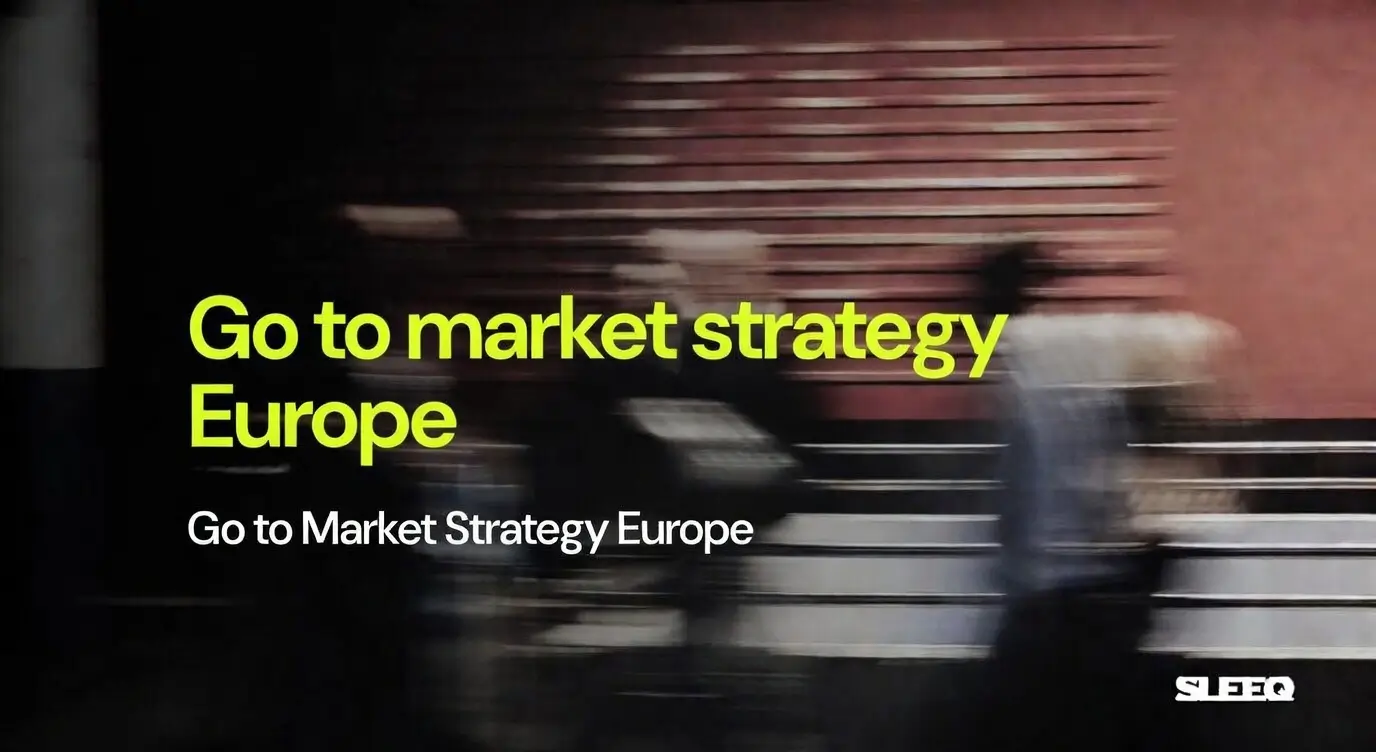 go to market strategy for Europe