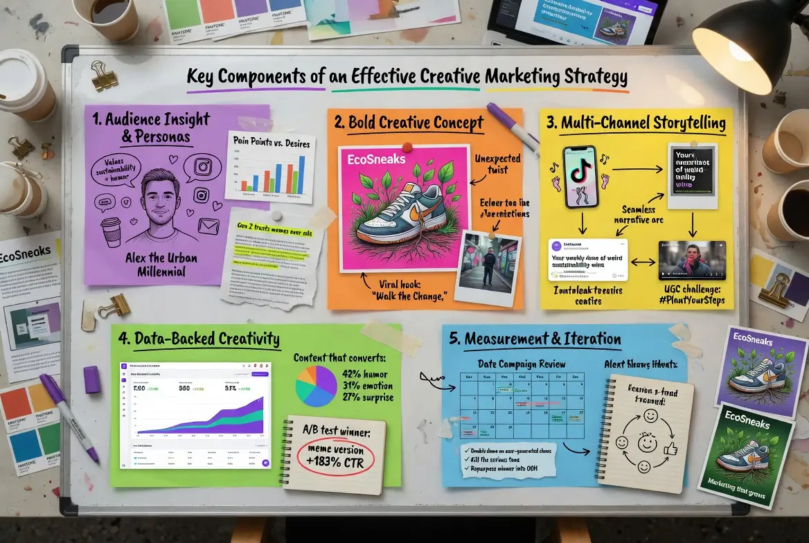 Key Components of an Effective Creative Marketing Strategy