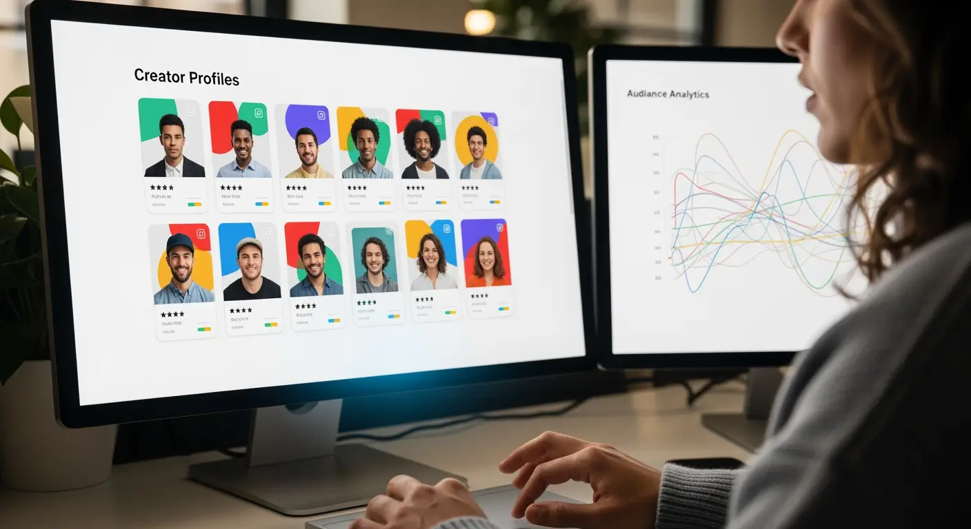 Recherche de profil influenceur 