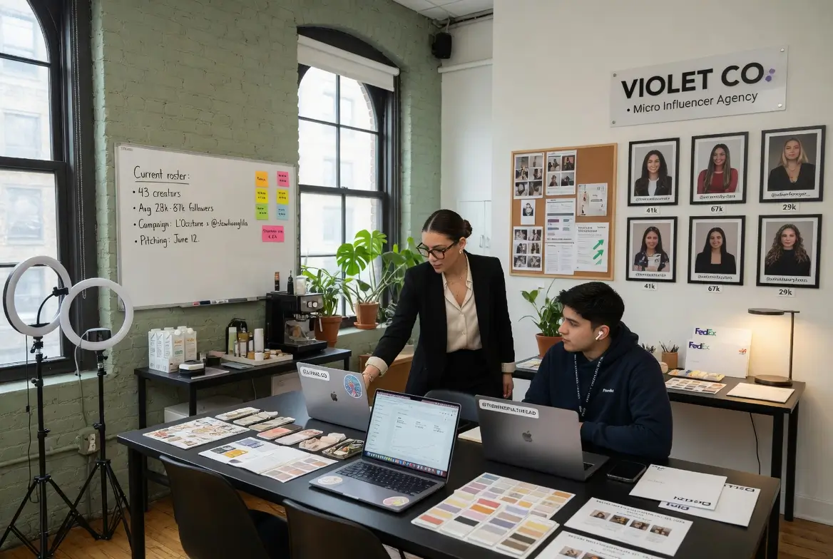 travailler avec une agence micro influenceurs