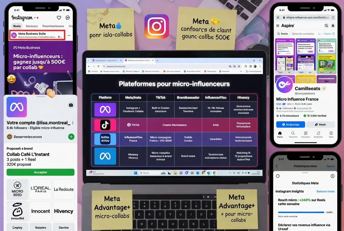 les plate-formes pour campagne de micro-influence