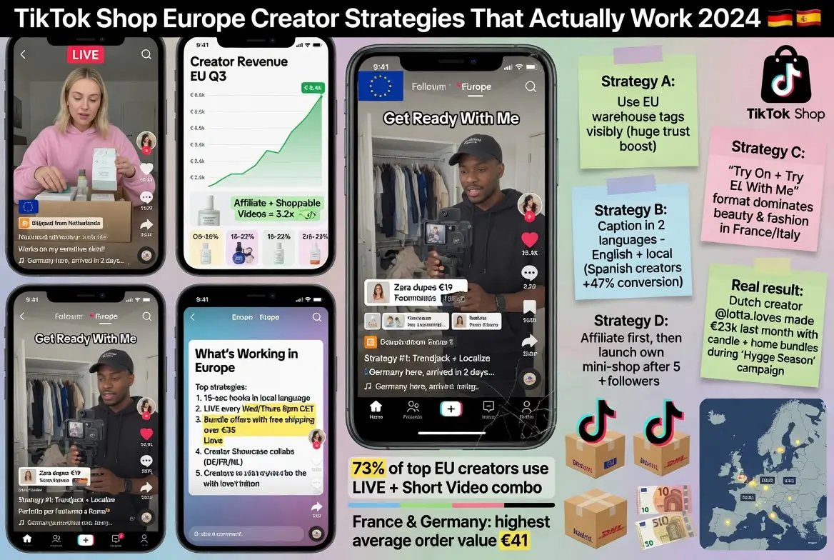 Tiktok shop strategy for europe