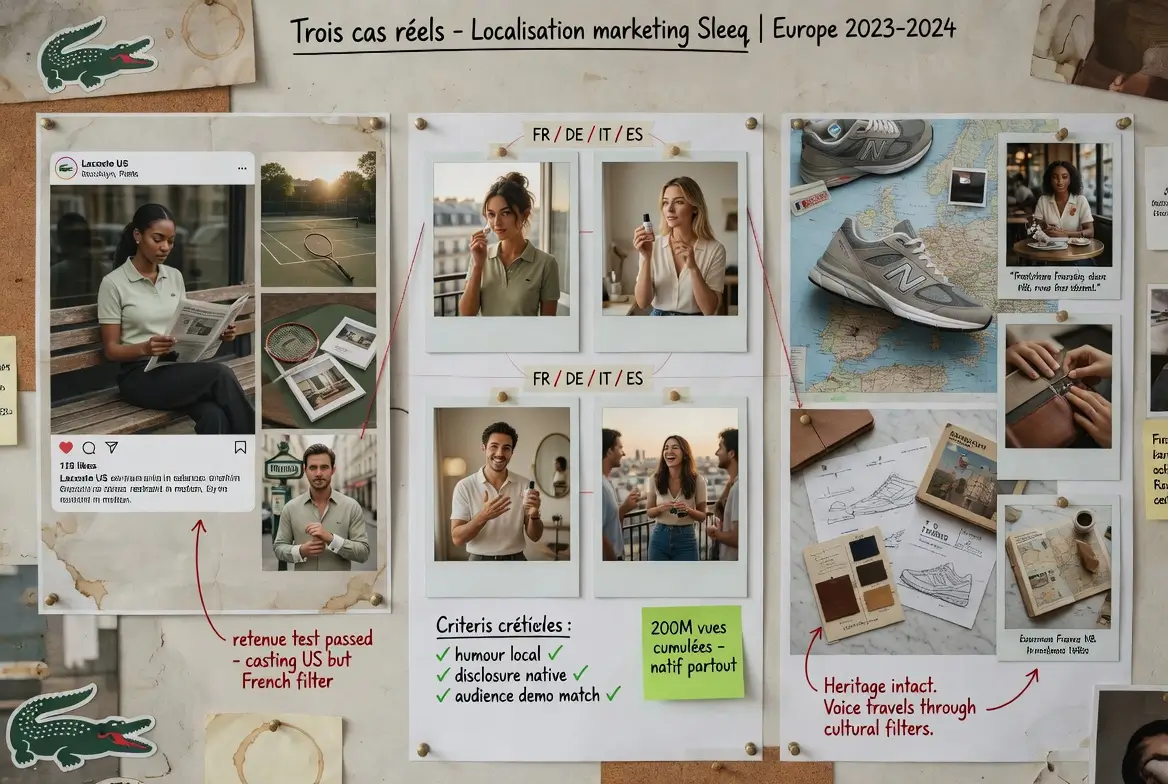 Cas de de projets marketing localisés pilotés par Sleeq