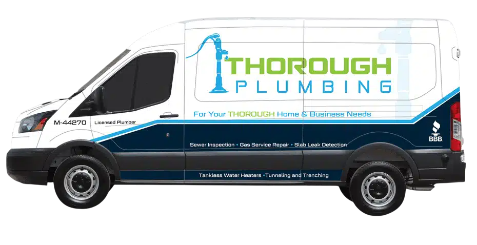 Thorough Plumbing truck