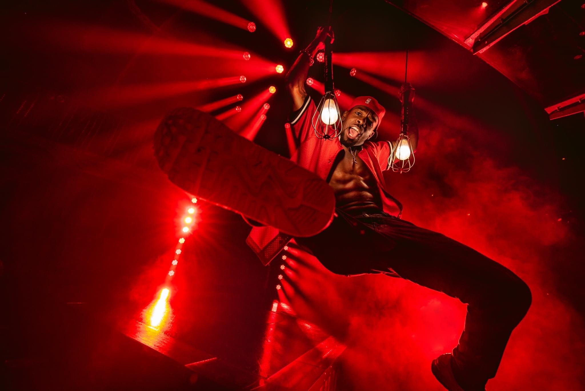 Production image from Philip Gladwell Lighting Design