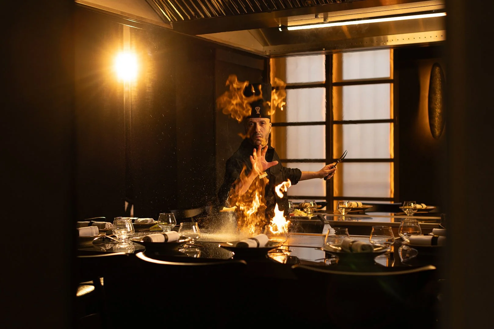 Benihana, expérience Teppanyaki au cœur de Paris