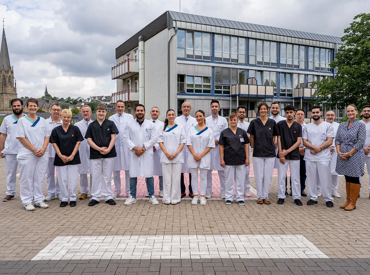 Das Personal von Krankenhaus Maria Hilf