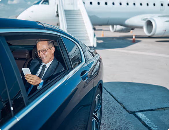 Ankunft internationaler Patienten am Flughafen – individuelle Reiseorganisation durch das International Office des Krankenhauses Maria Hilf Warstein.