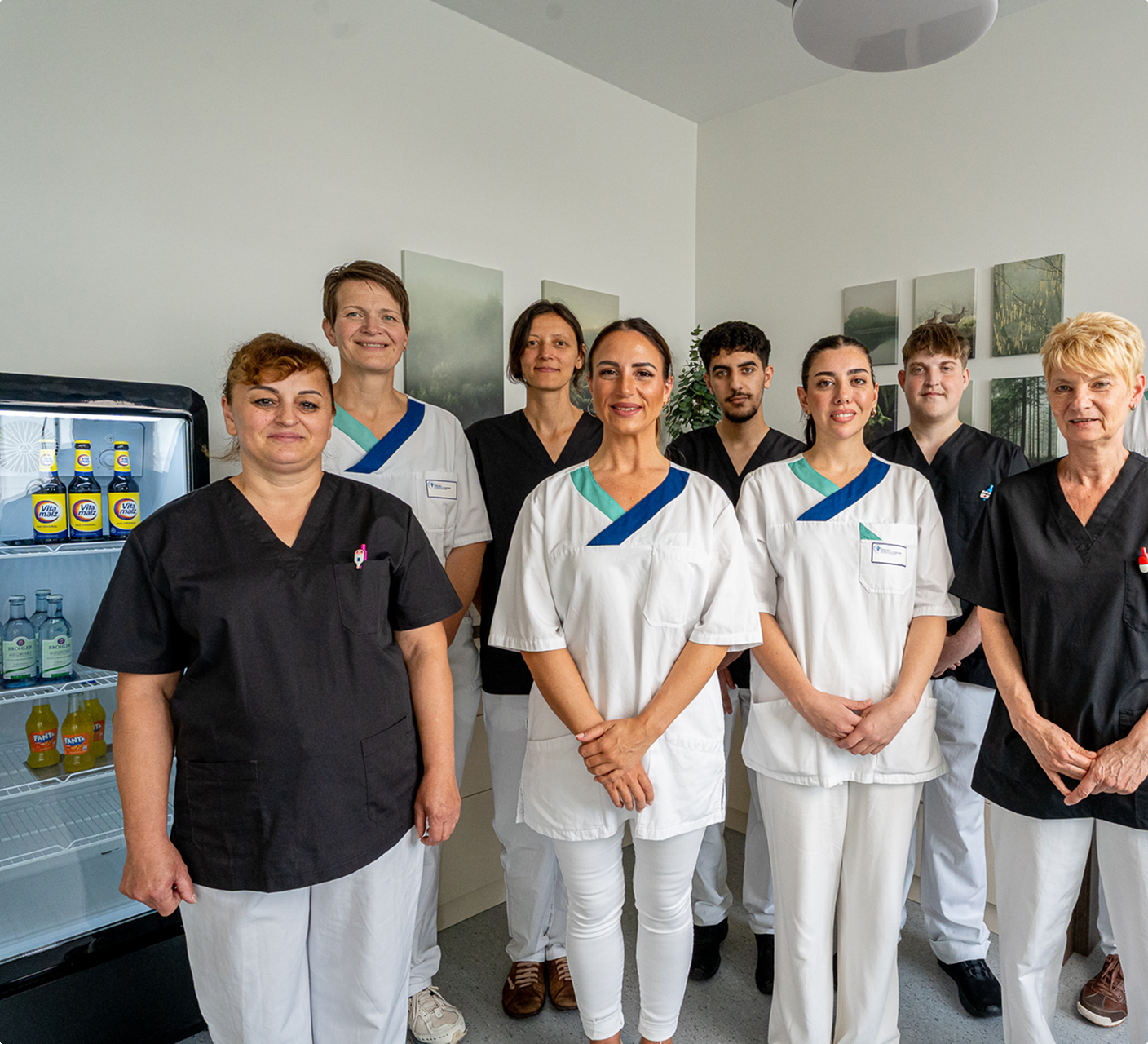 Pflege- und Betreuungsteam im Krankenhaus Maria Hilf Warstein – engagierte Fachkräfte für einen angenehmen Aufenthalt.