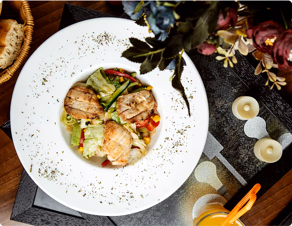 Ein Gericht aus der Maria Hilf Warstein Krankenhaus Küche