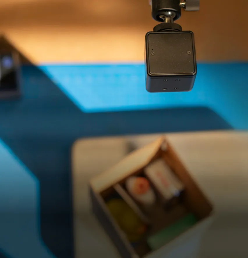 image recording a box