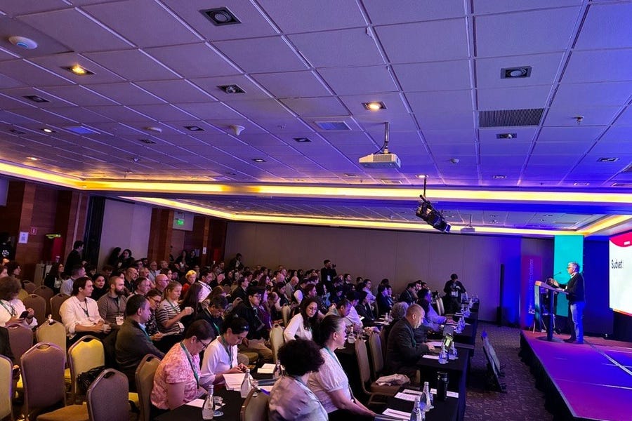 The audience at the 2025 International Sea Lice Conference in Puerta Varas, Chile.