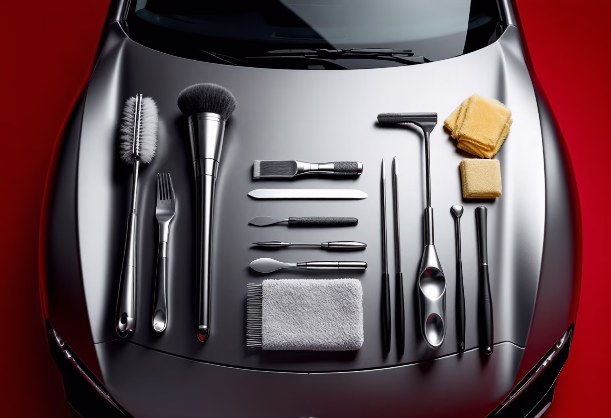 image of detailing services for an automotive service