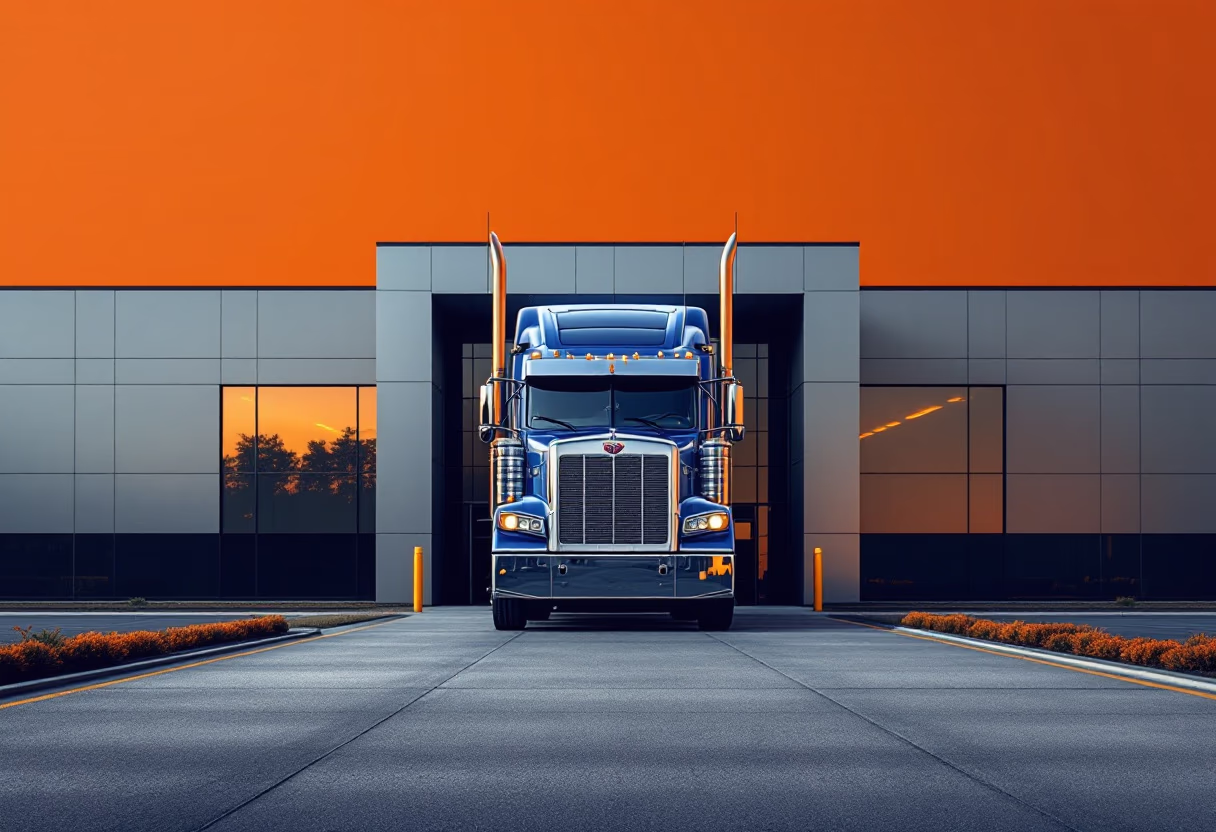 image of company headquarters (for a trucking company)