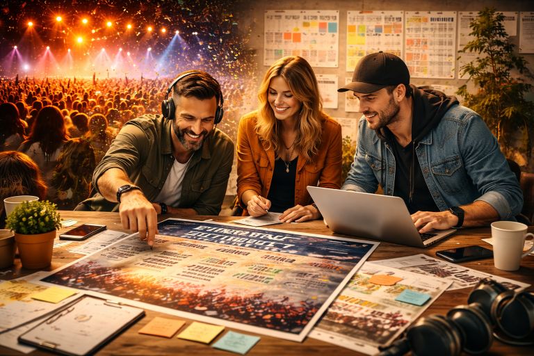 Madnesstic Booking & Programming – DJ auf der Bühne