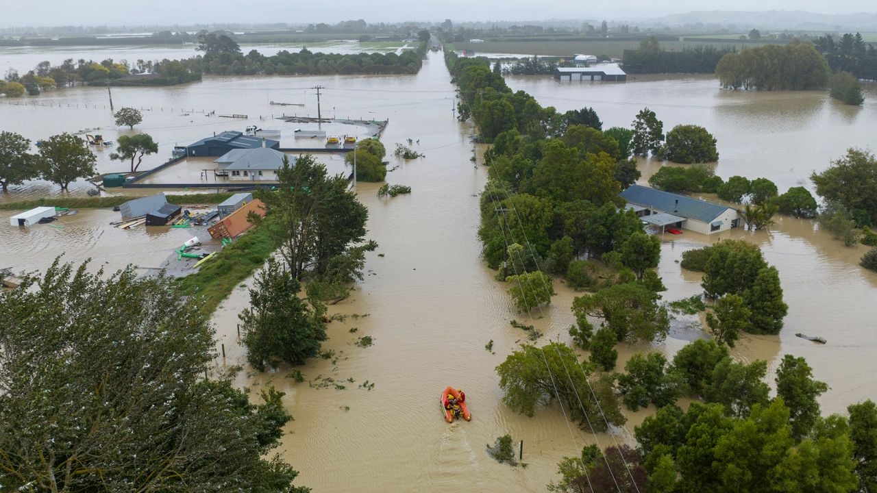Hawkes Bay after Cyclone Gabrielle. Image Credits: NZ Herald