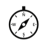 ícono de brújula | Cuidica
