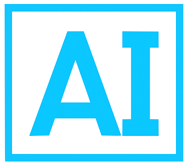 Alliston logo abbreviated as AI in blue colour