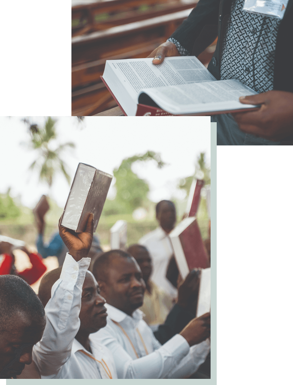 Gifting bibles in Africa