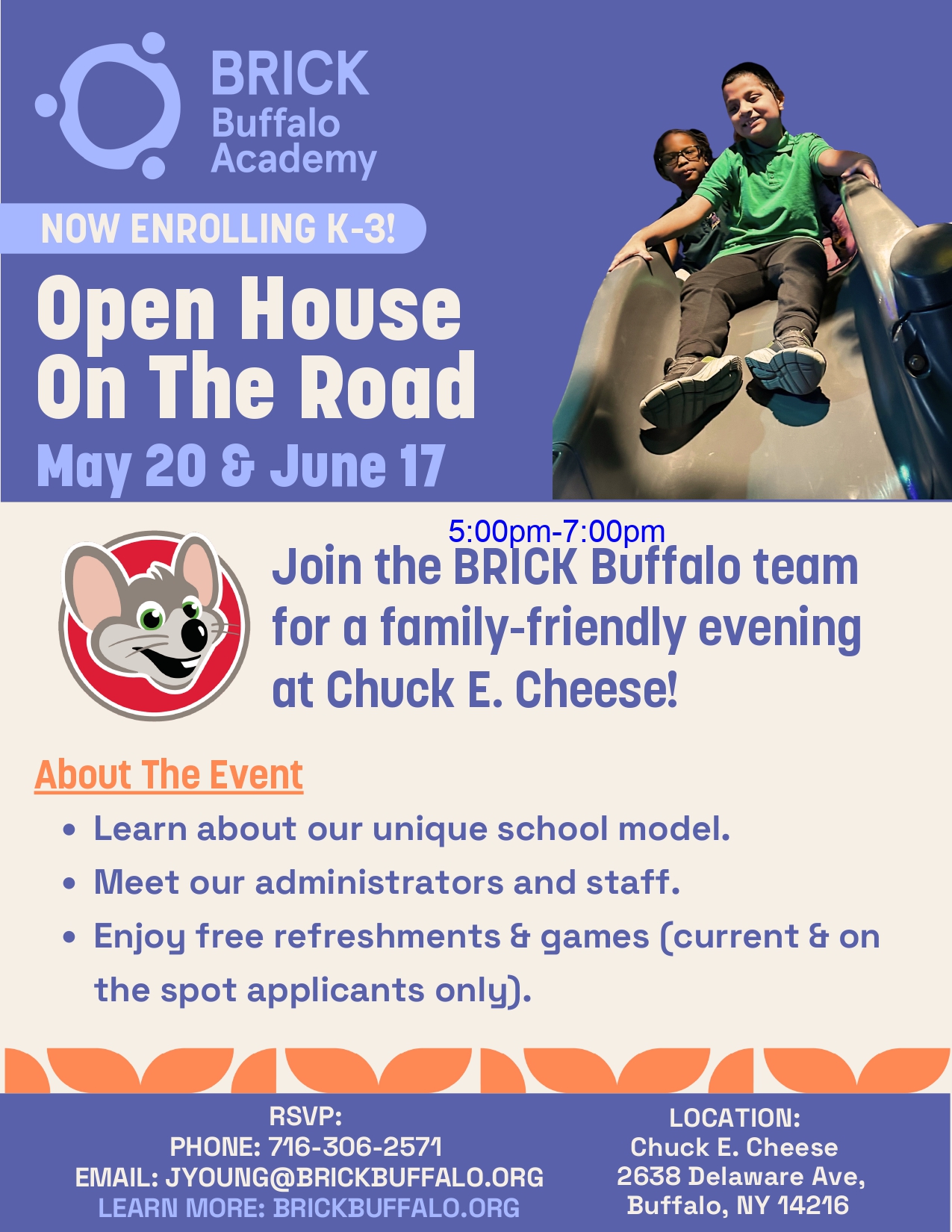 Open House at Chuck E. Cheese