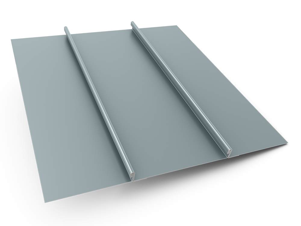 Snap-Lock Roof Panel with 180° Double Seam