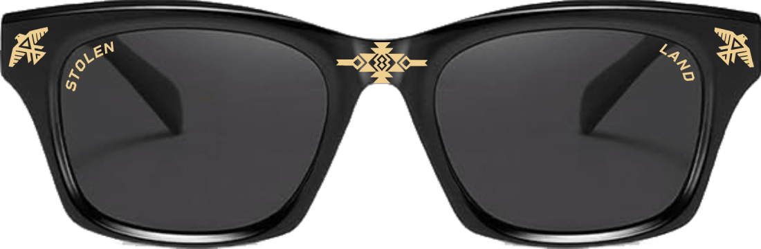 Oakanda Eyewear John Brown Black Stolen Land