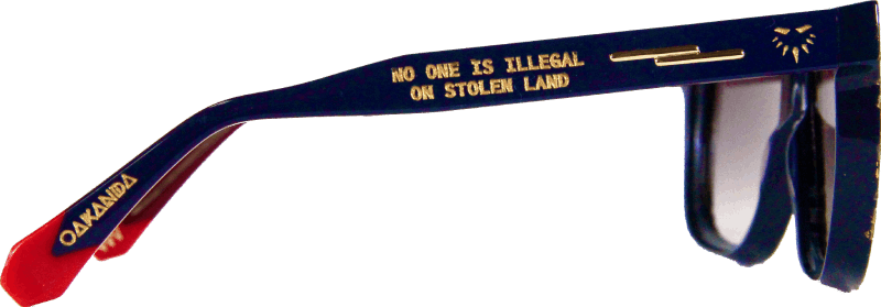 Oakanda Eyewear No One is Illegal X Orale Raza