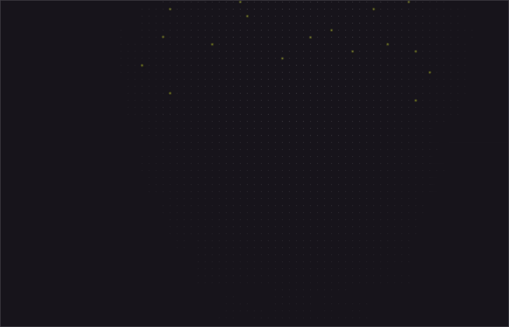 dark background with small dots