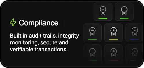 Built in complete and audit trails in the fluidauto platform