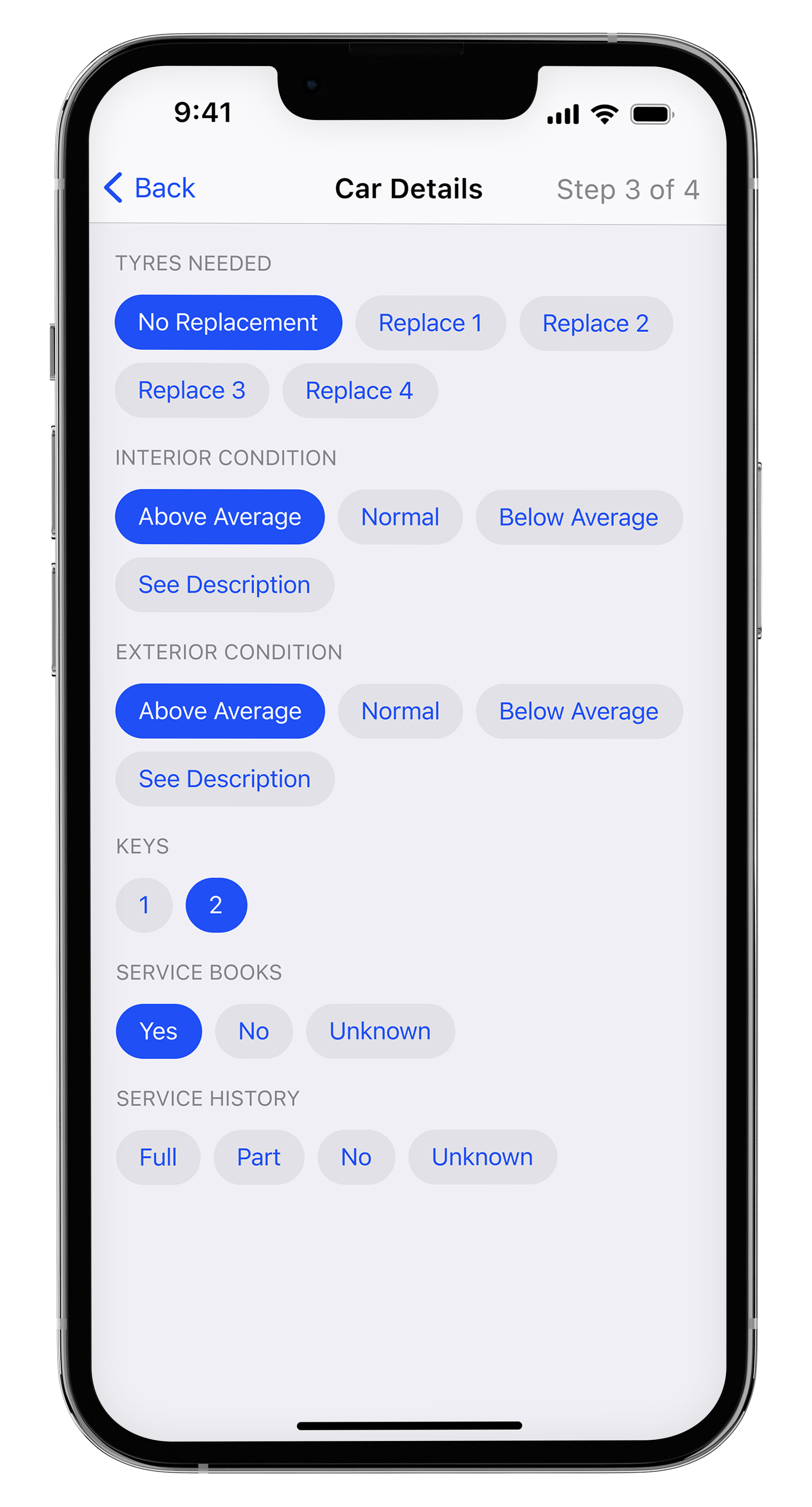 vehicle listing audience control