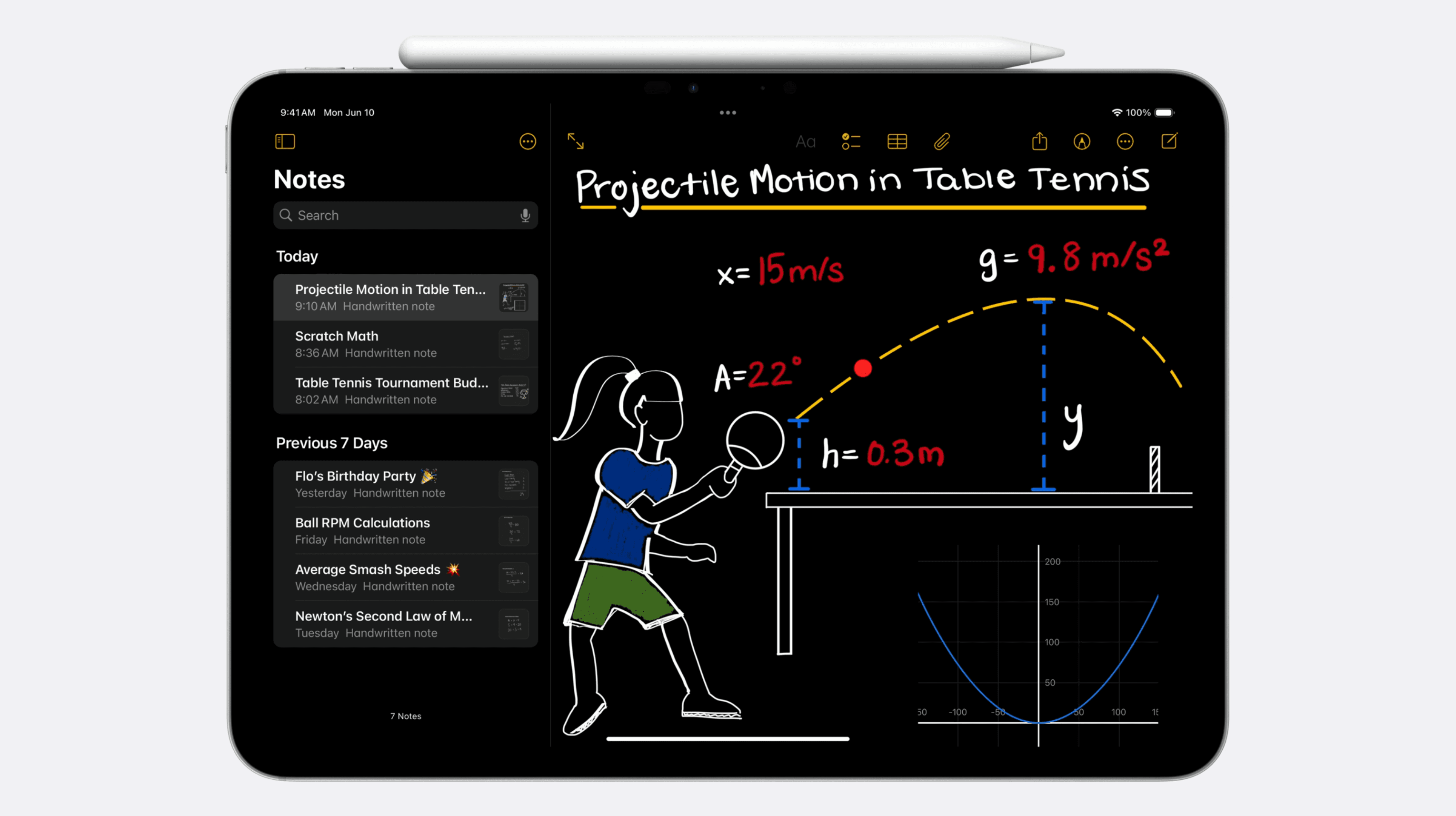 WWDC 2024 iPadOS 18 Math Notes