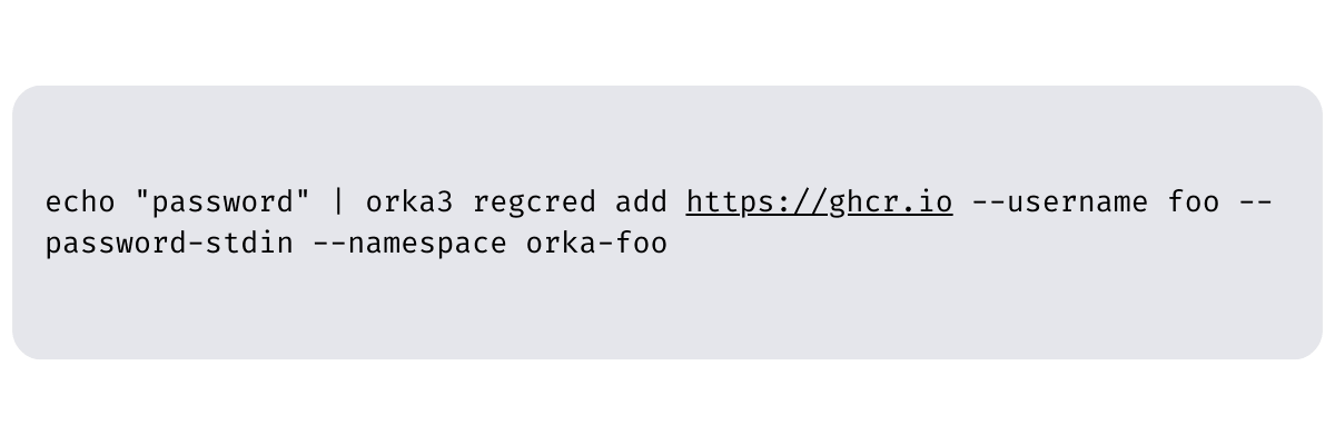Orka 3.0 OCI Images namespace code