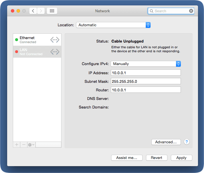 Image showing how to configure your VLAN sesttings.
