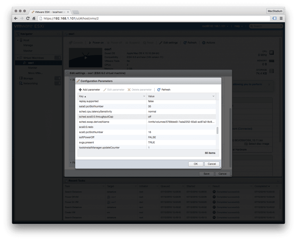 Select the ‘Key’ column heading