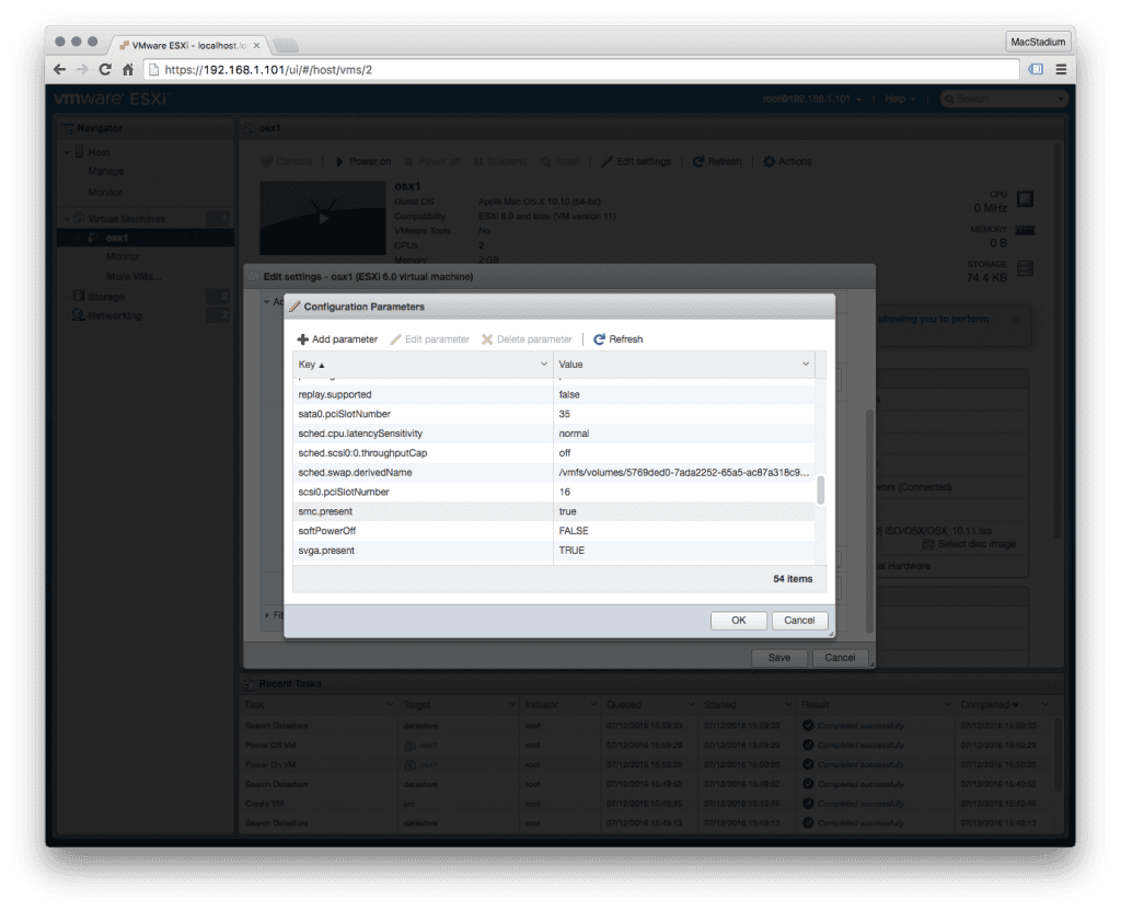 Verify the newly-added smc.present key is present