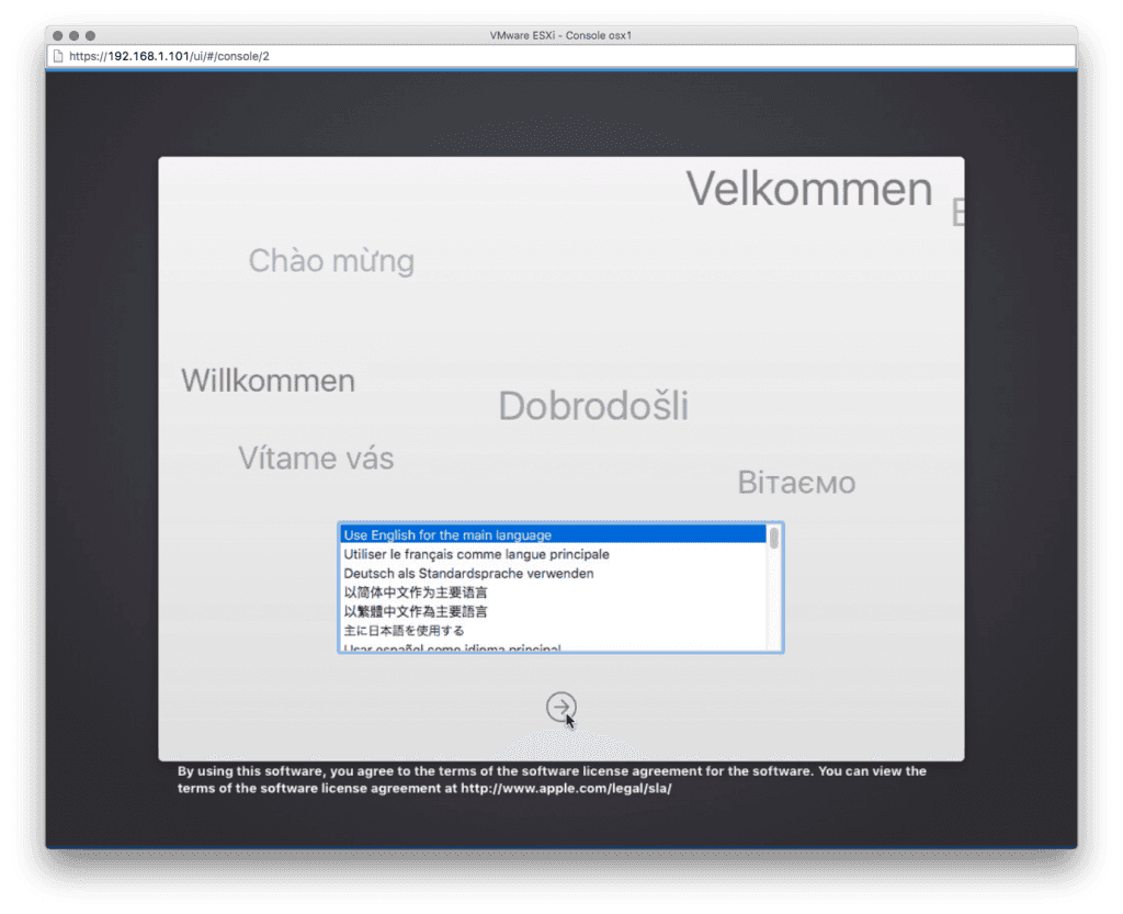 complete installation process