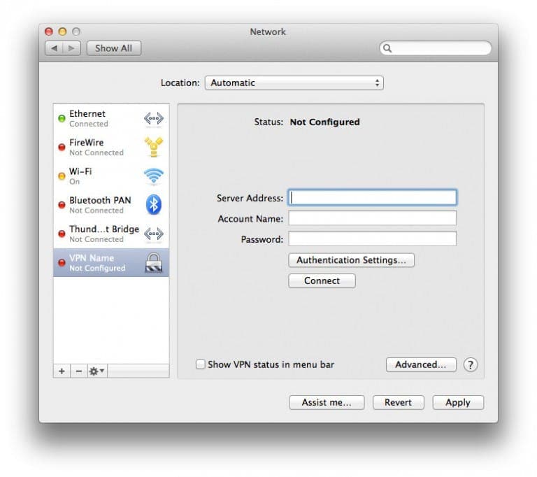 Mac_enter credentials