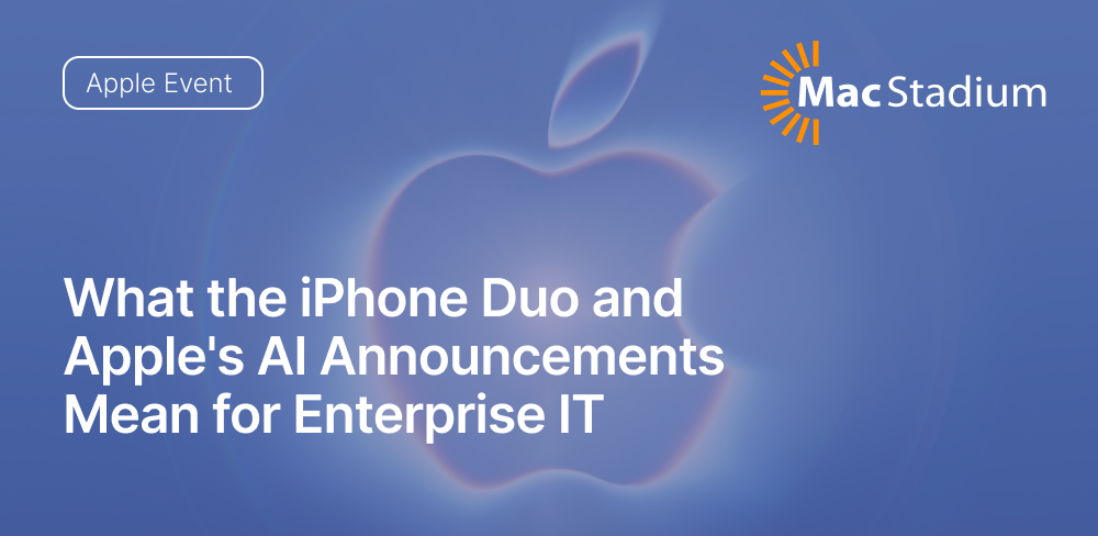 Apple Event: Insights for Enterprise IT
