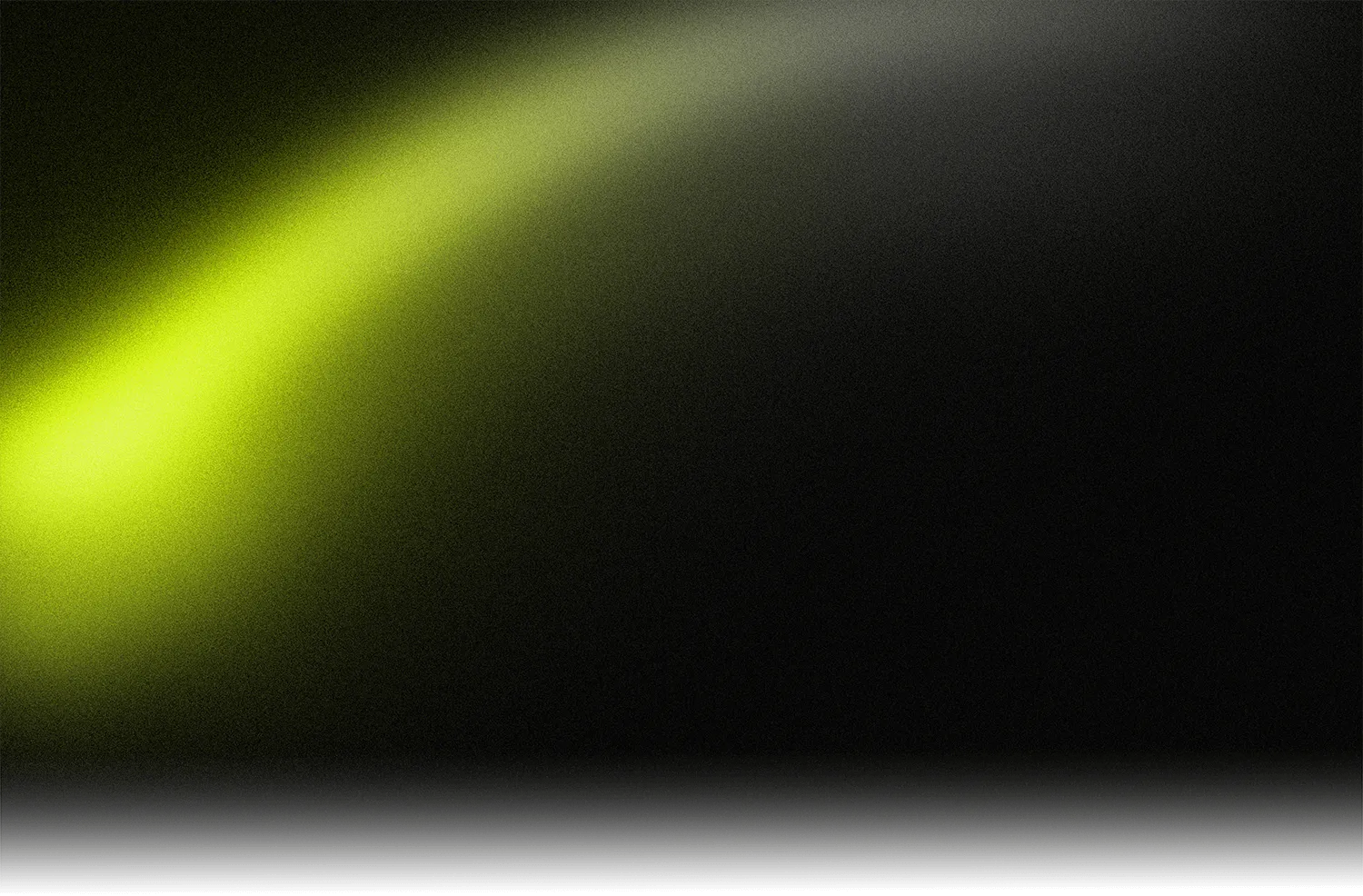 a black and yellow background with a green stripe