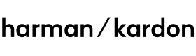 Harman Kardon logo with black text on white background