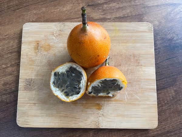 Granadilla is a delicious and popular fruit found in Colombia