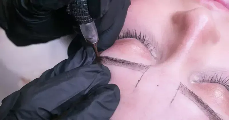 Ombre Brow, also known as microshading or powder brow is a semi-permanent makeup treatment that uses a digital machine to create a soft, shaded effect. Unlike microblading, which uses hair strokes, this technique results in a soft powder look, similar to the look achieved with eyebrow powders or pencils. The treatment starts with a lighter shade at the front of the brow, fading to a deeper tone at the tail for a natural gradient. Custom-blended pigments are selected to match your natural brow color and complement your skin tone. This treatment includes two appointments, with a follow-up session 4-12 weeks after the initial visit to assess healing and refine the results as needed. 