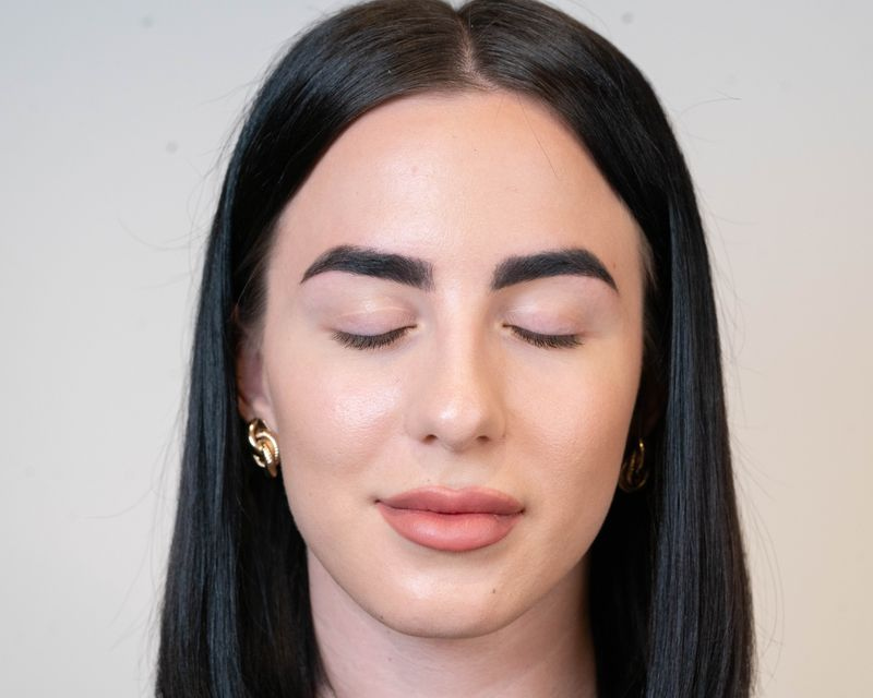 Soft and lifted lashes