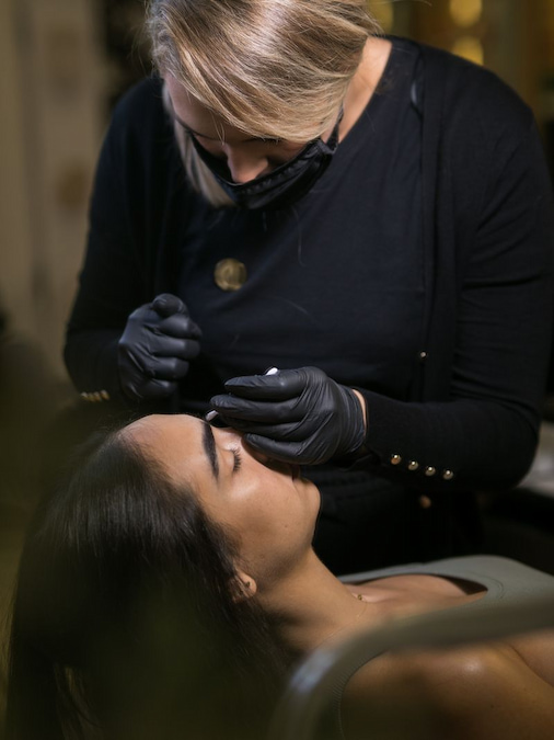 SPMU brows treatment in Riyadh