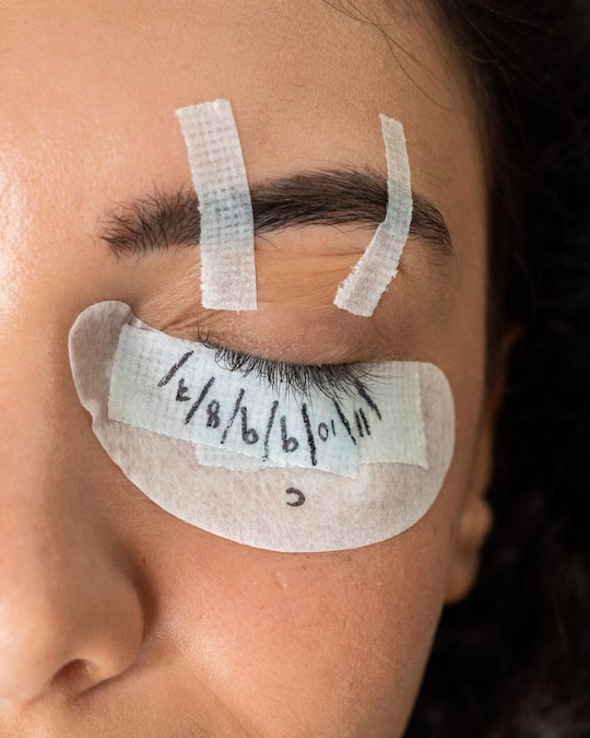 Lash extensions mapping