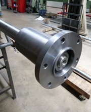Coupling fitted to shaft